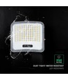 20W LED-Strahler mit Solarpanel - IP65, Schwarz, 3-in-1, für den Außenbereich