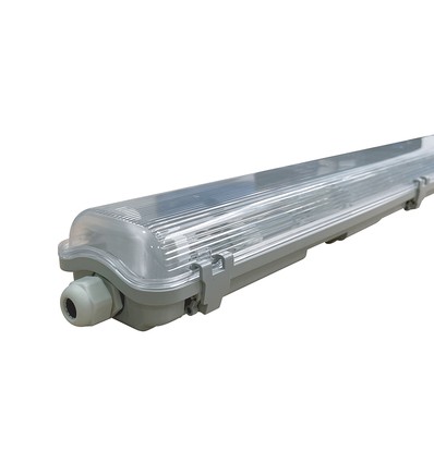 V-Tac 150cm T8 LED Feuchtraum-Wannenleuchte - Für 2x 150cm LED Röhren, IP65