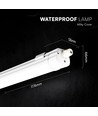 V-Tac 120cm 36W wasserdichte LED Leuchte - 120lm/W, CCT