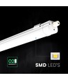 150cm 48W wasserdichte komplette LED-Leuchte - 120lm/W, CCT