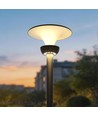 V-Tac 20W Lotus LED Solar-Gartenleuchte - LiFePO4 Akku, 6000mAh, 3-in-1