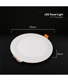 V-Tac 12W rundes LED-Einbaupanel - CCT, Cree-Chip, 6 Jahre Garantie
