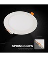 V-Tac 12W rundes LED-Einbaupanel - CCT, Cree-Chip, 6 Jahre Garantie