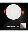 V-Tac 3W rundes LED-Mini-Einbaupanel - CCT, Cree-Chip, 6 Jahre Garantie