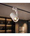 V-Tac 30W 3-Phasen CCT LED Schienenstrahler - Zoombar 25°-50°, weiß
