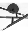 40W LED Deckenleuchte - Schwarz, CCT