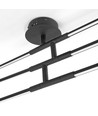 40W LED Deckenleuchte - Schwarz, CCT