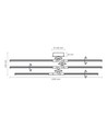 40W LED Deckenleuchte - Schwarz, CCT