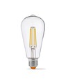 E27 6W dimmbare Filament LED-Lampe - ST64, neutralweiß