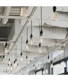 E27 6W dimmbare Filament LED-Lampe - ST64, neutralweiß