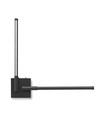 10W LED Wand- und Deckenleuchte - Schwarz, CCT, 3 Lichtfarben