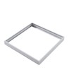 Rahmen für 60x60 LED Panel - Schnellmontagesatz, Kunststoff-Ecken, weiß, 62mm hoch