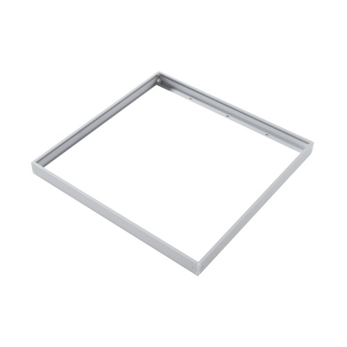 Rahmen für 60x60 LED Panel - Schnellmontagesatz, Kunststoff-Ecken, weiß