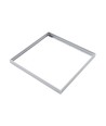 Rahmen für 60x60 LED Panel - Schnellmontagesatz, Kunststoff-Ecken, weiß