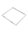 Einbaurahmen für 60x60 LED-Panel - Passend für Troldtekt ohne Anpassung, weißer Rand