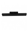 30/28/25W 1-Phasen LED Stromschiene - 60 cm, Schwarz, 1F2W