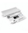 20cm 1,5W LED Schrankleuchte mit Sensor - Silber, wiederaufladbar, IP20