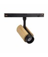 6W System Shift CCT Spot S Holz - 24°, schwarz, CCT-Schalter