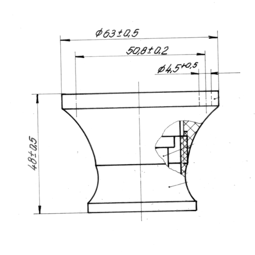 E27 Fassung, Wandmontage, gerader Boden - Bakelit, schwarz