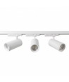 3-Phasen ZoomCCT Schienensystem - 1m, Weiß, 3 Spots, inkl. Leuchtmittel