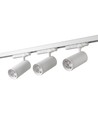 3-Phasen ZoomCCT Schienensystem - 1m, Weiß, 3 Spots, inkl. Leuchtmittel