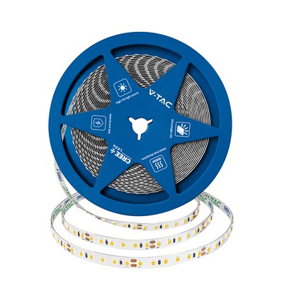 V-Tac 5m 12W/m LED Streifen - IP20, 4000K, Cree Chip, 6 Jahre Garantie