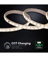 V-Tac 10W/m LED Streifen - IP65, 3-in-1, RA80