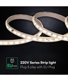 V-Tac 10W/m LED Streifen - IP65, 3-in-1, RA80