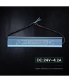 100W / 24V DC Netzteil für LED-Strips - IP67 wasserdicht