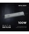 100W / 24V DC Netzteil für LED-Strips - IP67 wasserdicht