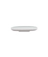 18W LED Deckenleuchte - Ø25cm, Höhe: 5,2cm, Weißer Rand, inkl. schwarzem Ring