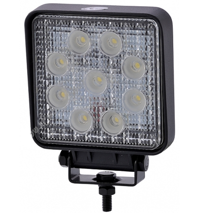 27W LED, 12V / 24V - Kaltweiß, Arbeitsscheinwerfer, Auto, LKW, Traktor, Anhänger, Einsatzfahrzeuge
