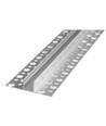 Aluprofil 13x13 für Fliesen - 2 Meter, Aluminium, inkl. milchweißem Abdeckung