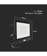 V-Tac 50W LED-Strahler mit Sensor - Samsung LED-Chip