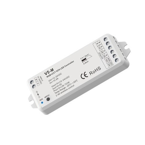 LEDlife rWave RGB+CCT Controller - 12V (180W), 24V (360W)