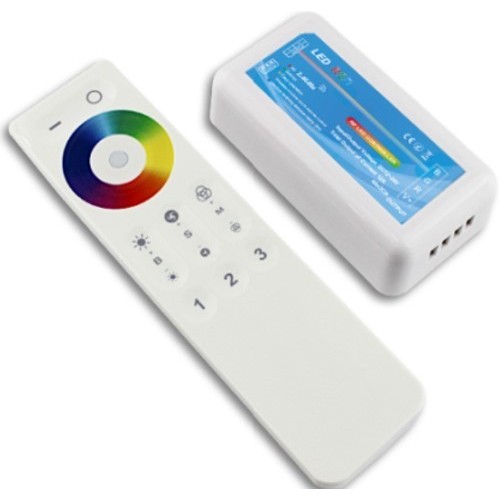 RGB-Controller mit Fernbedienung - RF kabellos, 12V (144W), 24V (288W)