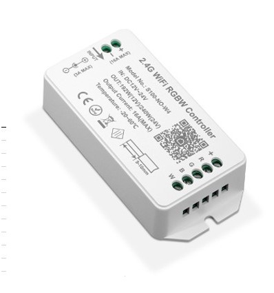 WiFi RGB+W Controller - Tuya Smart/Smart Life, ohne Fernbedienung, Google Home/Alexa kompatibel, 12V (120W), 24V (240W)