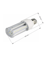 E27 12W TEGA12 LED-Lampe - Klarglas, 360°