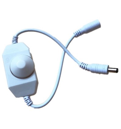 Dimmer mit Kabel - Weiß, 12V (72W), 24V (144W)