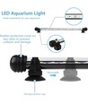 140 cm Aquariumleuchte - 16W LED, weiß/blau, mit Saugnäpfen, IP67