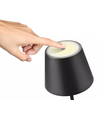 Wiederaufladbare LED-Tischlampe Innen/Außen - Weiß, IP54 Außenbereich, Touch dimmbar