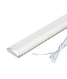 1 Meter LED-Schrankbeleuchtung - 6mm hoch, 12V DC, 9W, mit Endkappe