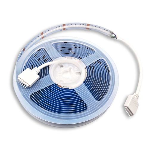 5m 16W/m RGB+CCT COB-LED Streifen RA90 - 24V DC, IP20, COB LED