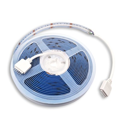 5m 21W/m RGB+CCT COB-LED Streifen RA90 - 24V DC, IP20, COB LED