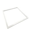 Aufbau Troldtekt-Rahmen 60x60 - Für LED-Panel, passend für Troldtekt ohne Anpassung, weiße Kante