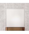 Aufbau Troldtekt-Rahmen 60x60 - Für LED-Panel, passend für Troldtekt ohne Anpassung, weiße Kante