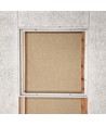 Aufbau Troldtekt-Rahmen 60x60 - Für LED-Panel, passend für Troldtekt ohne Anpassung, weiße Kante