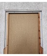 Aufbau Troldtekt-Rahmen 60x60 - Für LED-Panel, passend für Troldtekt ohne Anpassung, weiße Kante