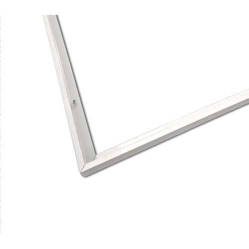Outlet: Aufbau-Troldtekt-Rahmen 120x60 - Für LED-Panel, passt zu Troldtekt ohne Anpassung, weiße Kante
