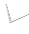 Outlet: Aufbau-Troldtekt-Rahmen 120x60 - Für LED-Panel, passt zu Troldtekt ohne Anpassung, weiße Kante